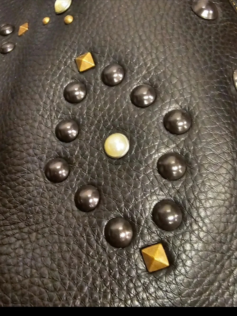 Coach Rogue Pebble Leather Multihandle